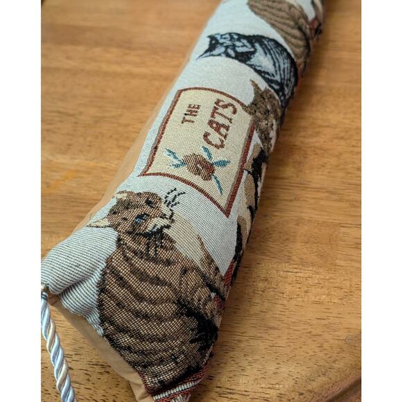 Cats Tapestry Pillow Door Draft Home Decor - Picture 1 of 8